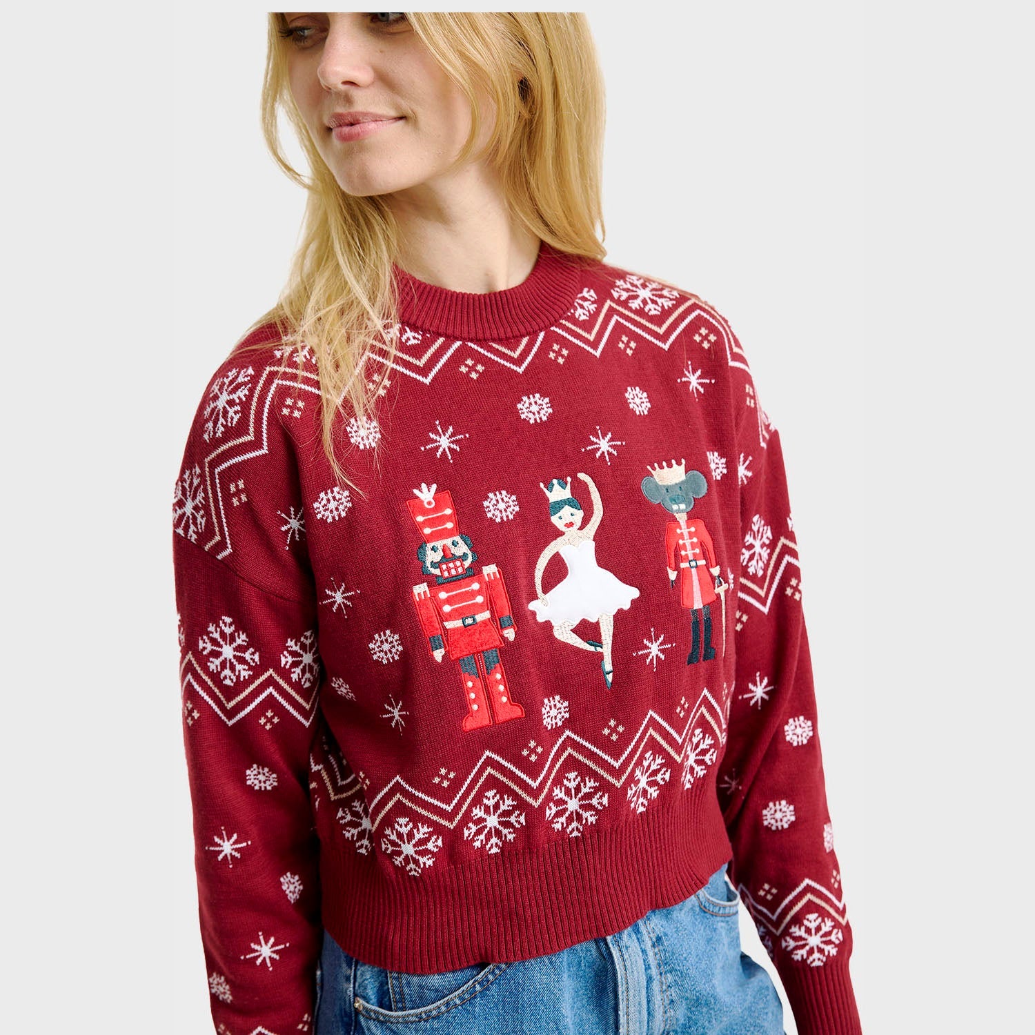 Nutcrackerish Christmas Sweater โ Women
